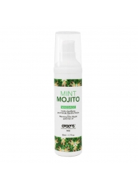 Разогревающее массажное масло с ароматом мохито Gourmet Mint Mojito - 50 мл. - Exsens - купить с доставкой в Рубцовске