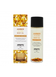 Органическое массажное масло AMBER JOJOBA - 100 мл. - Exsens - купить с доставкой в Рубцовске