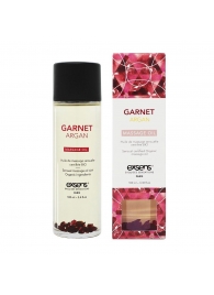 Органическое массажное масло GARNET ARGAN - 100 мл. - Exsens - купить с доставкой в Рубцовске