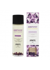 Органическое массажное масло AMETHYST SWEET ALMOND - 100 мл. - Exsens - купить с доставкой в Рубцовске