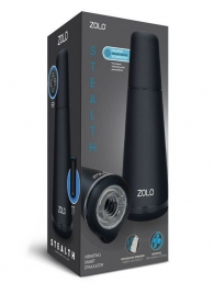 Вибрирующий смарт-мастурбатор ZOLO STEALTH - Zolo - в Рубцовске купить с доставкой