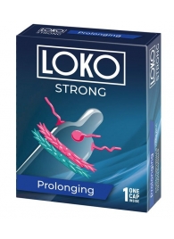 Стимулирующая насадка на пенис LOKO STRONG с продлевающим эффектом - Sitabella - в Рубцовске купить с доставкой