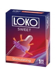 Стимулирующая насадка на пенис LOKO SWEET с возбуждающим эффектом - Sitabella - в Рубцовске купить с доставкой