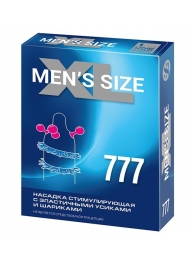 Стимулирующая насадка на пенис MEN SIZE 777 - Sitabella - в Рубцовске купить с доставкой