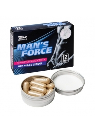 Пищевой концентрат для мужчин MANS FORCE  - 12 капсул - Sitabella - купить с доставкой в Рубцовске