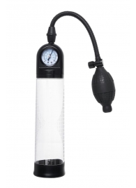 Прозрачная механическая помпа Roald с манометром - Sexus - в Рубцовске купить с доставкой