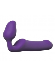 Фиолетовый безремневой страпон Queens L - Adrien Lastic - купить с доставкой в Рубцовске