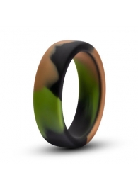 Эрекционное кольцо камуфляжной расцветки Silicone Camo Cock Ring - Blush Novelties - в Рубцовске купить с доставкой