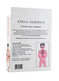Надувная секс-кукла мужского пола - ToyFa - в Рубцовске купить с доставкой