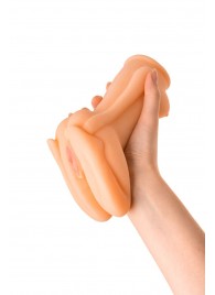 Фигурный мастурбатор в форме девушки с сжатыми ножками - ToyFa - в Рубцовске купить с доставкой