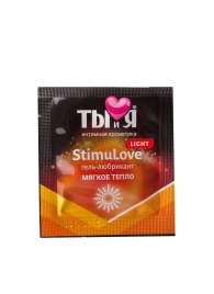 Разогревающий гель-лубрикант Stimulove Light в одноразовой упаковке - 4 гр. - Биоритм - купить с доставкой в Рубцовске