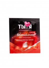 Разогревающий гель-лубрикант Stimulove Strong в одноразовой упаковке - 4 гр. - Биоритм - купить с доставкой в Рубцовске