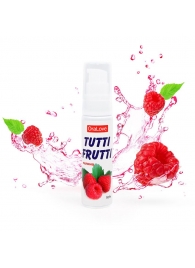 Гель-смазка Tutti-frutti с малиновым вкусом - 30 гр. - Биоритм - купить с доставкой в Рубцовске