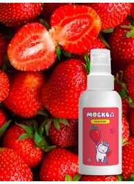 Универсальная смазка с ароматом клубники  Москва Вкусная  - 100 мл. - Москва - купить с доставкой в Рубцовске