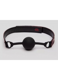 Кляп-шар на двусторонних ремешках Reversible Silicone Ball Gag - Fifty Shades of Grey - купить с доставкой в Рубцовске
