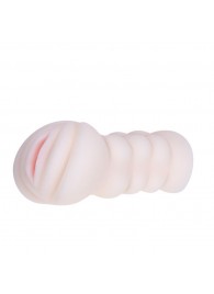 Рифленый мастурбатор-вагина из реалистичного материала - Baile - в Рубцовске купить с доставкой