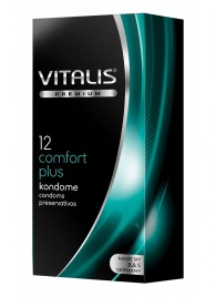 Контурные презервативы VITALIS PREMIUM comfort plus - 12 шт. - Vitalis - купить с доставкой в Рубцовске