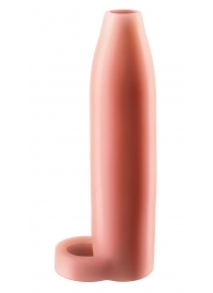 Телесная насадка Real Feel Enhancer XL - 17 см. - Pipedream - в Рубцовске купить с доставкой
