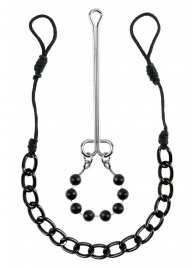 Интимные украшения с бусинами NIPPLE   CLIT JEWELRY - Pipedream - купить с доставкой в Рубцовске