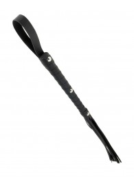 Чёрная плетка Deluxe Cat O  Nine - 62 см. - Pipedream - купить с доставкой в Рубцовске