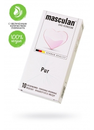 Супертонкие презервативы Masculan Pur - 10 шт. - Masculan - купить с доставкой в Рубцовске