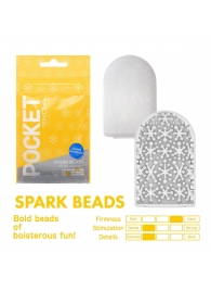 Карманный мастурбатор Spark Beads - Tenga - в Рубцовске купить с доставкой