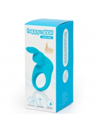 Голубое эрекционное виброкольцо Happy Rabbit Rechargeable Rabbit Cock Ring - Happy Rabbit - в Рубцовске купить с доставкой