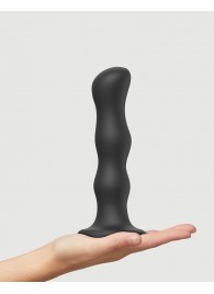 Черная насадка Strap-On-Me Dildo Geisha Balls size XL - Strap-on-me - купить с доставкой в Рубцовске