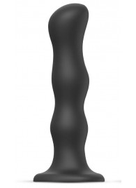 Черная насадка Strap-On-Me Dildo Geisha Balls size XL - Strap-on-me - купить с доставкой в Рубцовске