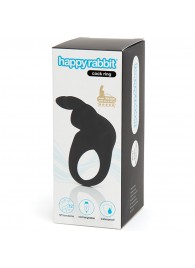 Черное эрекционное виброкольцо Happy Rabbit Rechargeable Rabbit Cock Ring - Happy Rabbit - в Рубцовске купить с доставкой