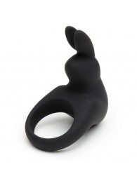 Черное эрекционное виброкольцо Happy Rabbit Rechargeable Rabbit Cock Ring - Happy Rabbit - в Рубцовске купить с доставкой
