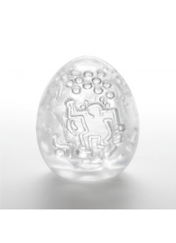 Мастурбатор-яйцо Keith Haring EGG DANCE - Tenga - в Рубцовске купить с доставкой