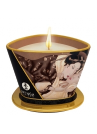 Массажная свеча Intoxicatin Chocolate с ароматом шоколада - 170 мл. - Shunga - купить с доставкой в Рубцовске