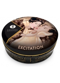 Массажная свеча Intoxicatin Chocolate с ароматом шоколада - 30 мл. - Shunga - купить с доставкой в Рубцовске