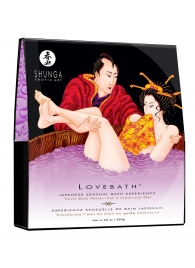 Соль для ванны Lovebath Sensual lotus, превращающая воду в гель - 650 гр. - Shunga - купить с доставкой в Рубцовске