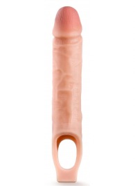 Телесная насадка на пенис 10 Inch Cock Sheath Extender - 25 см. - Blush Novelties - в Рубцовске купить с доставкой