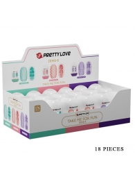 Набор из 18 мастурбаторов Take me for Fun - Baile - в Рубцовске купить с доставкой