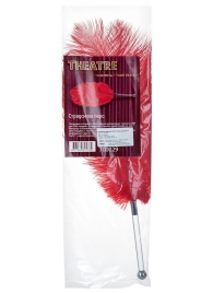 Красное страусовое пёрышко - ToyFa - купить с доставкой в Рубцовске