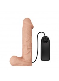 Женский поясной страпон с вибрацией - 26 см. - Baile - купить с доставкой в Рубцовске