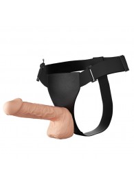 Женский поясной страпон с вибрацией - 26 см. - Baile - купить с доставкой в Рубцовске