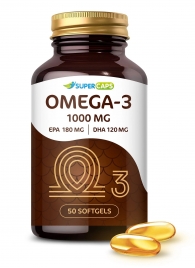 Пищевая добавка SuperCaps OMEGA-3 - 50 капсул (1000 мг) - SuperCaps - купить с доставкой в Рубцовске