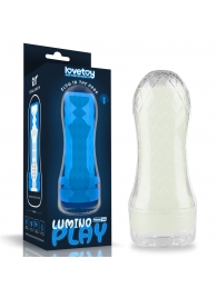 Светящийся в темноте мастурбатор Lumino Play Masturbator Pocketed - Lovetoy - в Рубцовске купить с доставкой