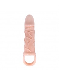 Телесная насадка на пенис с подхватом Brayden - 17 см. - Baile - в Рубцовске купить с доставкой