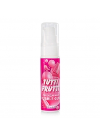 Интимный гель на водной основе Tutti-Frutti Bubble Gum - 30 гр. - Биоритм - купить с доставкой в Рубцовске