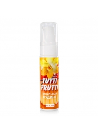 Интимный гель на водной основе Tutti-Frutti  Ванильный пудинг  - 30 гр. - Биоритм - купить с доставкой в Рубцовске