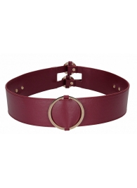 Бордовый ремень Halo Waist Belt - размер L-XL - Shots Media BV - купить с доставкой в Рубцовске