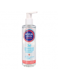 Гель-лубрикант на водной основе Aqua Comfort Aroma с ароматом персика - 195 гр. - Биоритм - купить с доставкой в Рубцовске