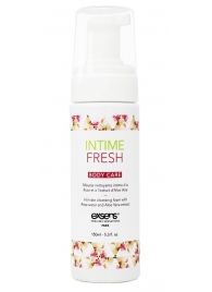 Органическая интимная очищающая пенка Intime Fresh - 150 мл. - Exsens - купить с доставкой в Рубцовске