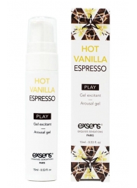 Возбуждающий гель Hot Vanilla Espresso Arousal Gel - 15 мл. - Exsens - купить с доставкой в Рубцовске