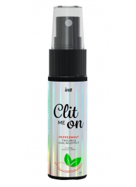 Клиторальный возбуждающий спрей Clit Me On Peppermint - 12 мл. - INTT - купить с доставкой в Рубцовске